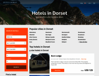 hotels-dorset.com screenshot