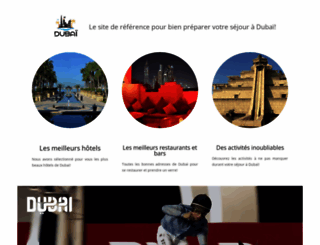 hotels-dubai.fr screenshot