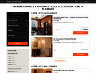 hotels-florence.org screenshot