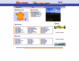 hotels-france.com screenshot