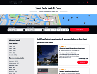 hotels-gold-coast.com screenshot