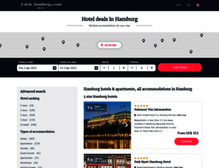 hotels-hamburg24.com screenshot