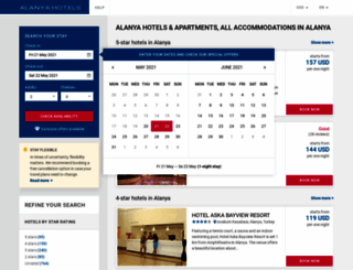 hotels-in-alanya.com screenshot