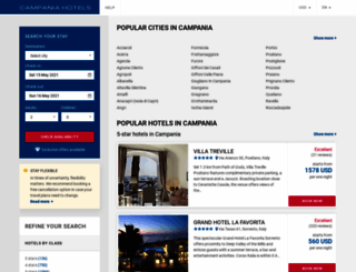 hotels-in-campania.com screenshot