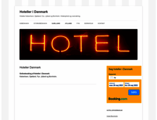 hotels-in-denmark.dk screenshot