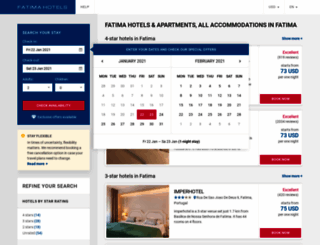 hotels-in-fatima.com screenshot