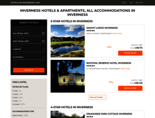 hotels-in-inverness.com screenshot
