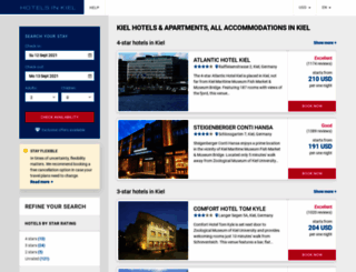 hotels-in-kiel.net screenshot