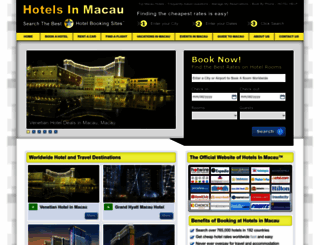 hotels-in-macau.com screenshot