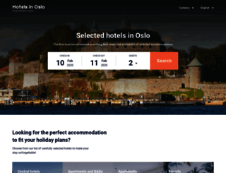 hotels-in-oslo.com screenshot