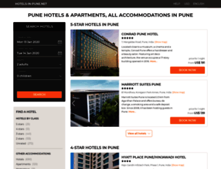 hotels-in-pune.net screenshot