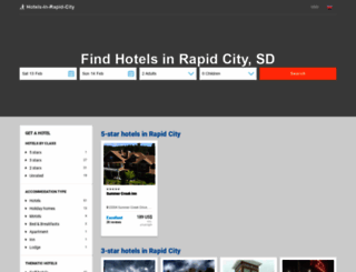 hotels-in-rapid-city.com screenshot