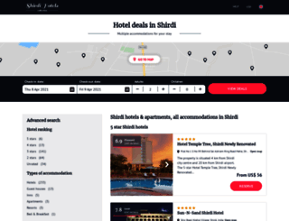 hotels-in-shirdi.com screenshot