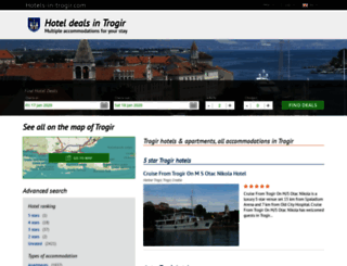 hotels-in-trogir.com screenshot