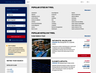 hotels-in-tyrol.com screenshot