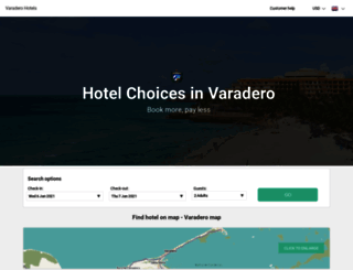hotels-in-varadero.com screenshot