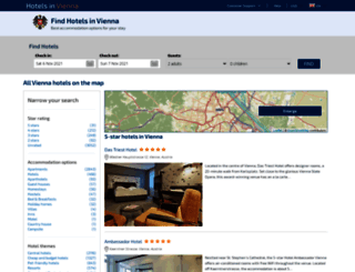 hotels-in-vienna.net screenshot