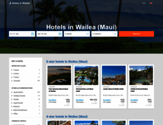 hotels-in-wailea.com screenshot