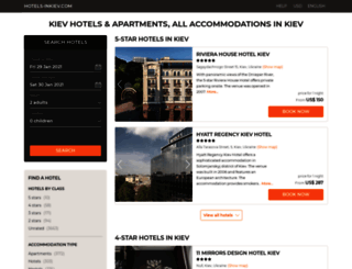 hotels-inkiev.com screenshot