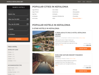 hotels-kefalonia.net screenshot