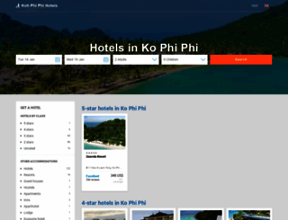 hotels-ko-phi-phi.com screenshot