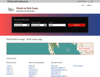 hotels-koh-lanta.com screenshot