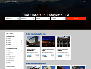 hotels-lafayette.com screenshot