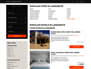 hotels-lanzarote.net screenshot