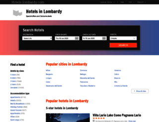 hotels-lombardy.com screenshot