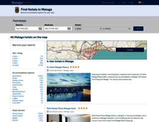 hotels-malaga.net screenshot