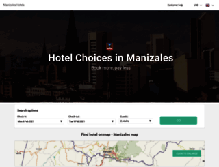 hotels-manizales.com screenshot