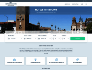 hotels-missouri.com screenshot