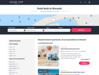 hotels-monastir.com screenshot