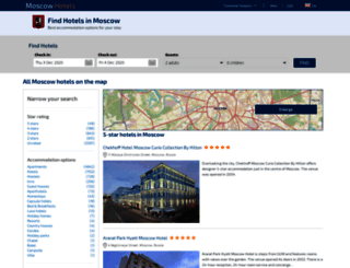 hotels-moscow.net screenshot
