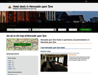 hotels-newcastle-upon-tyne.com screenshot