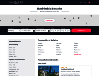 hotels-of-barbados.com screenshot