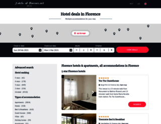 hotels-of-florence.net screenshot