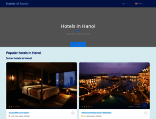 hotels-of-hanoi.com screenshot