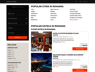 hotels-ro.net screenshot