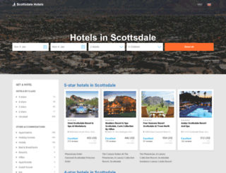 hotels-scottsdale.com screenshot