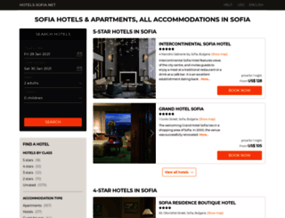hotels-sofia.net screenshot
