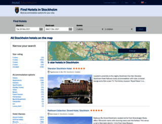 hotels-stockholm.org screenshot