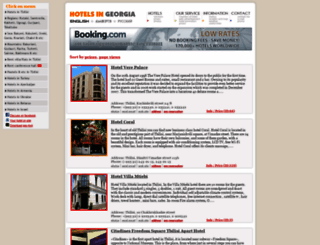 hotels-tbilisi.com screenshot