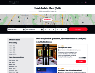 hotels-ubud.com screenshot