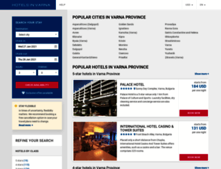 hotels-varna.info screenshot