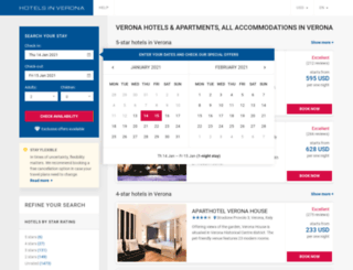 hotels-verona.org screenshot