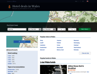 hotels-wales.com screenshot