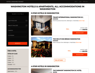 hotels-washington.net screenshot