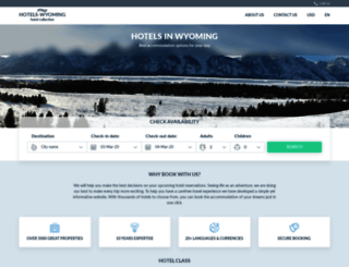 hotels-wyoming.com screenshot