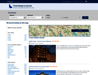 hotels-zurich.net screenshot